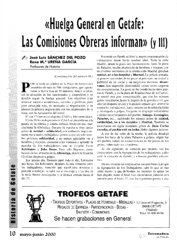 HuelgaGeneralEn Getafe.LasComisionesObrerasInforman(III).pdf